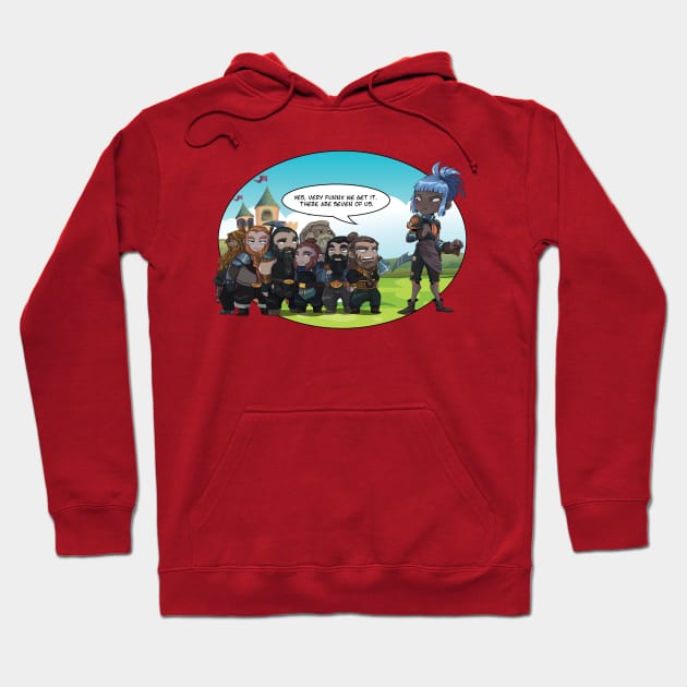 Seven... Dwarves Hoodie by masciajames